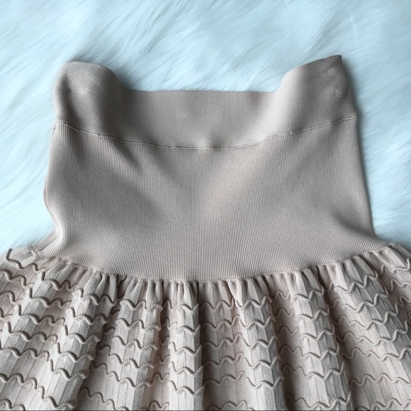 BCBG MaxAzria Suui Scalloped Peach Skirt - Picture 4 of 8